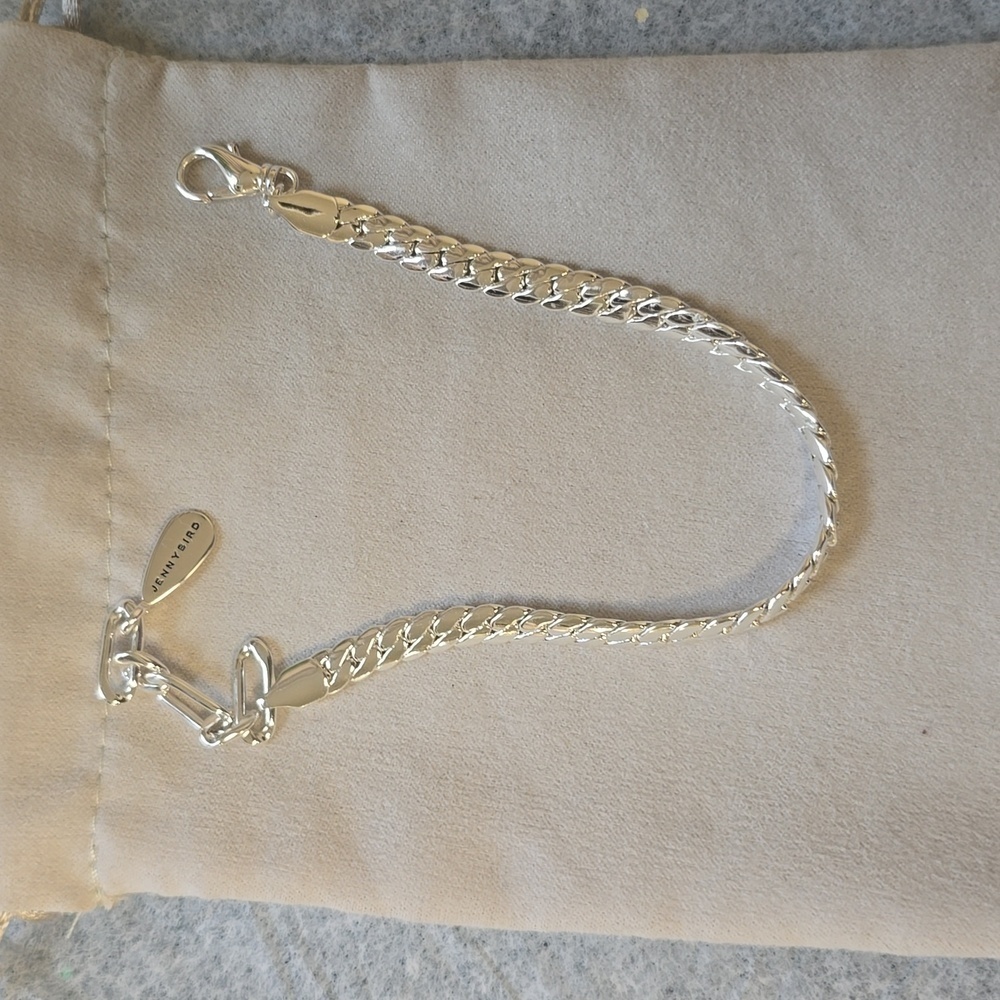 New Jenny Bird SILVER WALLACE BRACELET - Picture 2 of 4